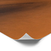 WÜSTE AM STRAND POSTER (Ecke)