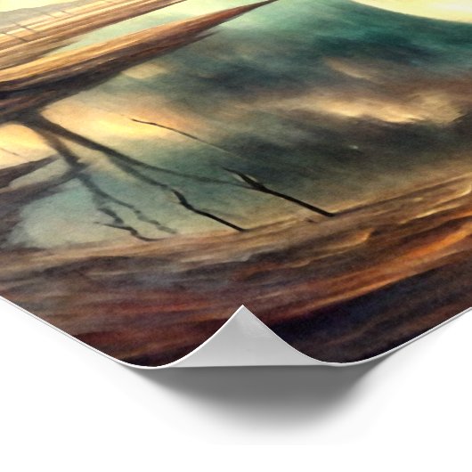 Wüste Anomoly Poster (Ecke)