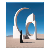 Wüste Arcana: Flüstern des Kosmos Fotodruck (Vorne)