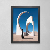 Wüste Arcana: Flüstern des Kosmos Fotodruck