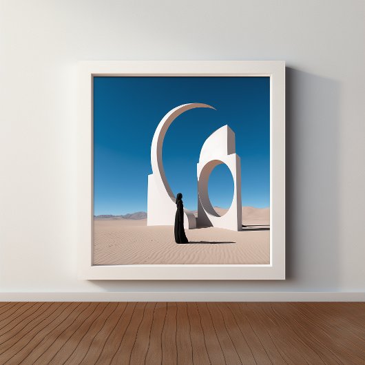 Wüste Arcana: Flüstern des Kosmos Fotodruck