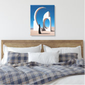Wüste Arcana: Flüstern des Kosmos Leinwanddruck (Insitu (Schlafzimmer))