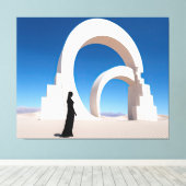 Wüste Arcana: Monolithen of Memory Leinwanddruck (Insitu (Holzboden))