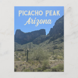 Wüste Arizona Landschaft Saguaro Kaktus Natur Postkarte