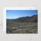 Wüste Arizona Postkarte (Vorne/Hinten)