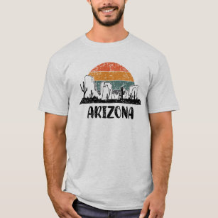 Wüste Arizona Retro Sunset Men T-Shirt