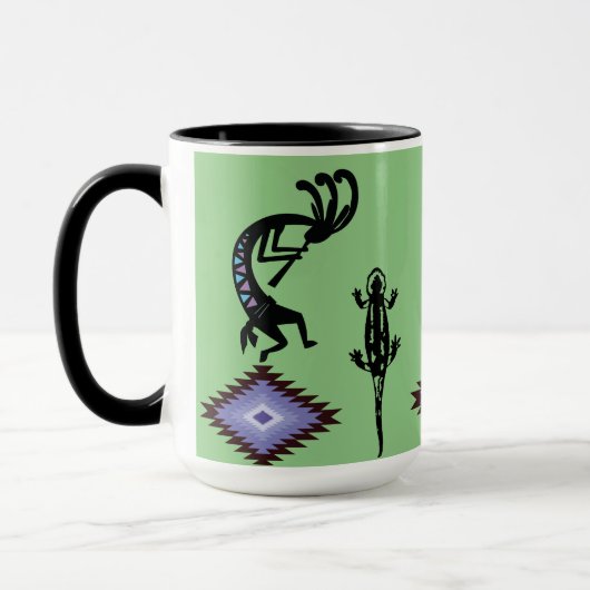 Wüste Arizona Southwestern Kokopelli Tasse (Links)