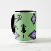 Wüste Arizona Southwestern Kokopelli Tasse (Vorderseite Links)