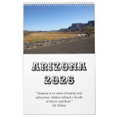 Wüste Arizona Südwestkalender Kalender (Titelbild)