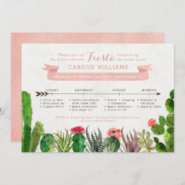 Wüste Bachelorette Wochenende Einladung