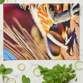 Wüste Bartded Dragon Geschirrtuch (Gefaltet)