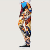 Wüste Bartded Dragon Leggings (Links)