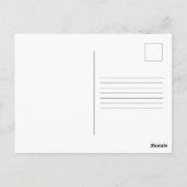 Wüste Bauernhof mit Hühnern Postkarte (Rückseite)