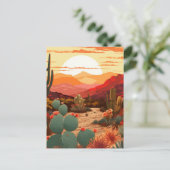 Wüste Beauty #1 Poster Postkarte (Stehend Vorderseite)