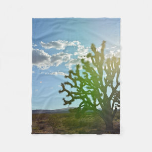 Wüste Beauty Fleecedecke