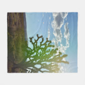 Wüste Beauty Fleecedecke (Vorderseite (Horizontal))