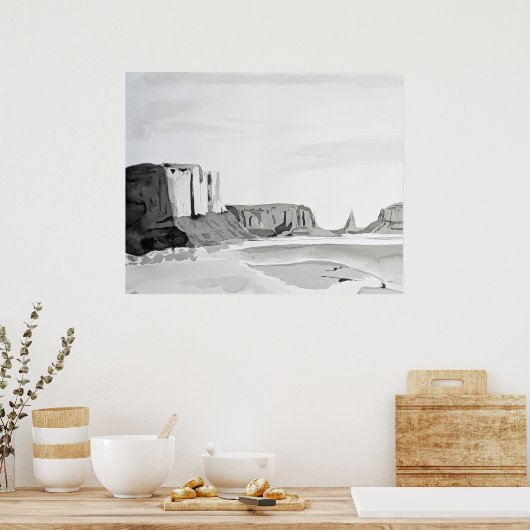 Wüste Beauty Poster (Küche)