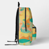 Wüste Bedruckter Rucksack (Links)