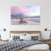 Wüste bei Sunset Leinwanddruck (Insitu (Schlafzimmer))
