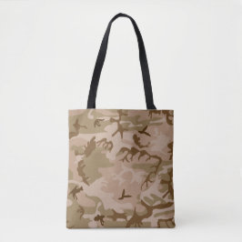 Wüste Beige Brown Green Camouflage Camouflage Tasche