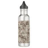Wüste Beige Style Digital Camouflage Trinkflasche (Links)
