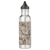Wüste Beige Style Digital Camouflage Trinkflasche (Rechts)