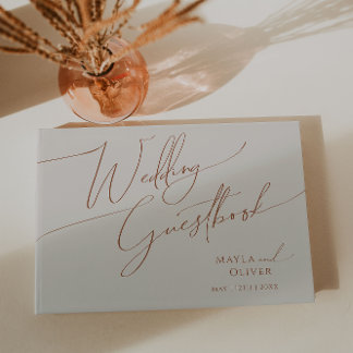 Wüste | Beige Wedding Guestbook Gästebuch