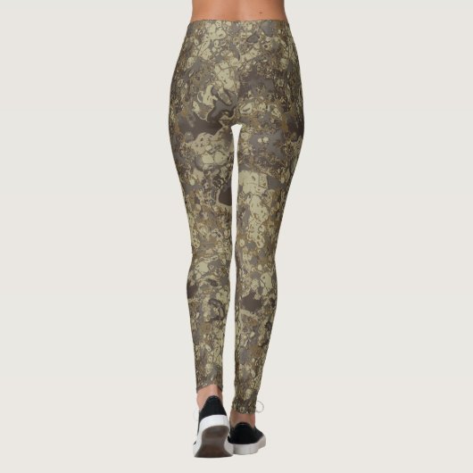 "WÜSTE BERGE CAMOUFLAGE" LEGGINGS (Rückseite)