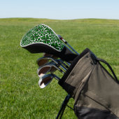 Wüste-Blume im Green Golf Head Cover Golf Headcover (In SItu)