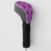 Wüste Blume in Rosa Golf Headcover (angewinkelt)