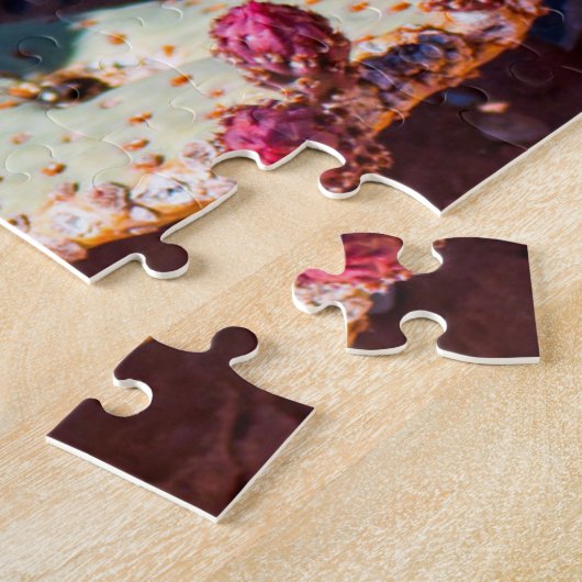 Wüste Blume Nevada.Christmas Grüße Puzzle (Seite)