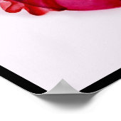 Wüste-Blume Poster (Ecke)