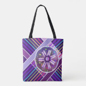 Wüste Blume Tasche (Rückseite)