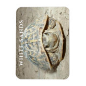Wüste Box Turtle White Sands Nationalpark Magnet (Vertikal)
