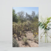 Wüste Briefpapier (Stehend Vorderseite)