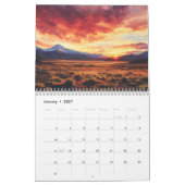 Wüste Cacti Landschaften Kalender (Jan 2027)