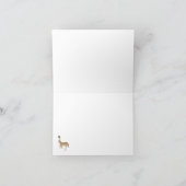 Wüste Cactus Christmas Card Karte (Innenseite)