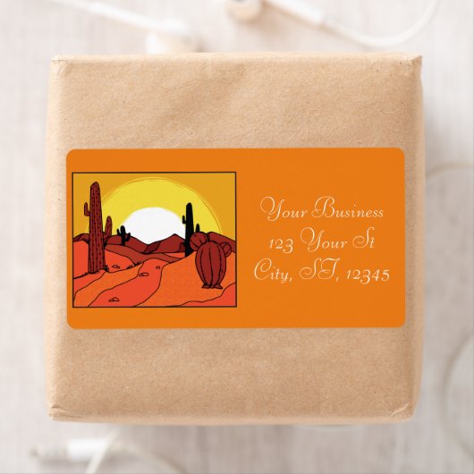 Wüste Cactus Sunset Thunder_Cove (Insitu)