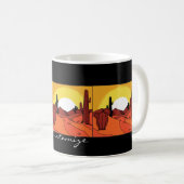 Wüste Cactus Sunset Thunder_Cove Kaffeetasse (VorderseiteRechts)