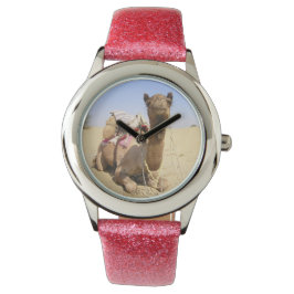 Wüste Camel Naher Osten Liebe Natur Schicksal Armbanduhr