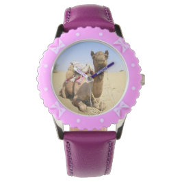 Wüste Camel Naher Osten Liebe Natur Schicksal Armbanduhr