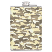 Wüste Camouflage 8 oz. Flachmann (Rückseite)