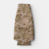 Wüste Camouflage Army Camouflage Pattern Flaschenkühler (Vorderseite)