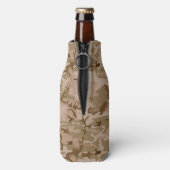Wüste Camouflage Army Camouflage Pattern Flaschenkühler (Flasche Rückseite)