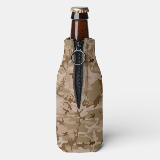 Wüste Camouflage Army Camouflage Pattern Flaschenkühler (Flasche Rückseite)
