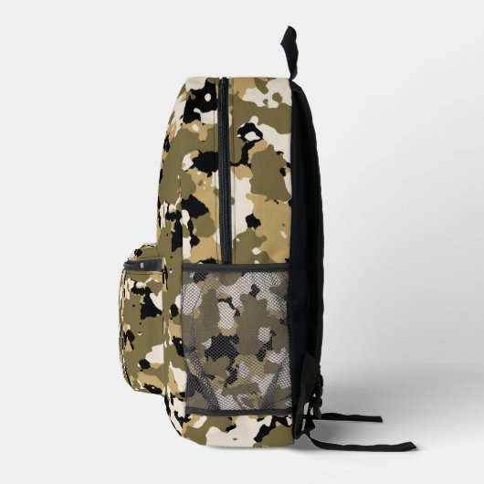 Wüste-Camouflage Bedruckter Rucksack (Rechts)