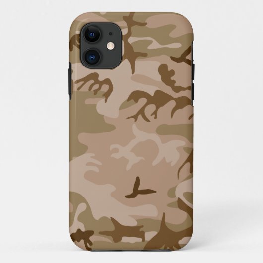 Wüste Camouflage - Brawn Camouflage Case-Mate iPhone Hülle (Rückseite)
