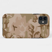 Wüste Camouflage - Brawn Camouflage Case-Mate iPhone Hülle (Rückseite (Horizontal))