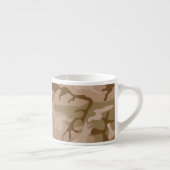 Wüste Camouflage - Brawn Camouflage Espressotasse (Rechts)