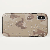 Wüste-Camouflage Case-Mate iPhone Hülle (Rückseite (Horizontal))